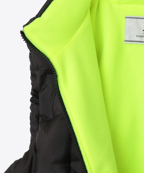 MARK & LONA(マークアンドロナ)の「M★ Embossed Down Vest(ダウンベスト・メンズ・ホワイト/チャコールグレー・46/48/50/44)」の21枚目の写真