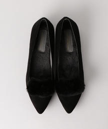 green label relaxing | ◆KFC FKファーポインテッド フラットシューズ(1.5cmヒール)(パンプス)