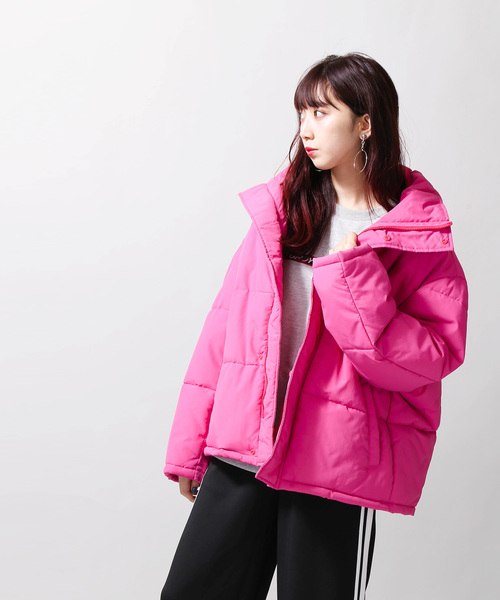 WEGO（ウィゴー）の「WEGO/ビッグシルエット中綿ジャケット（ダウン