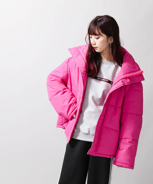 BANTON ピンク ダウンジャケット　1回着用 新 モデルファッション - BANTON ピンク ダウンジャケット 1回着用
