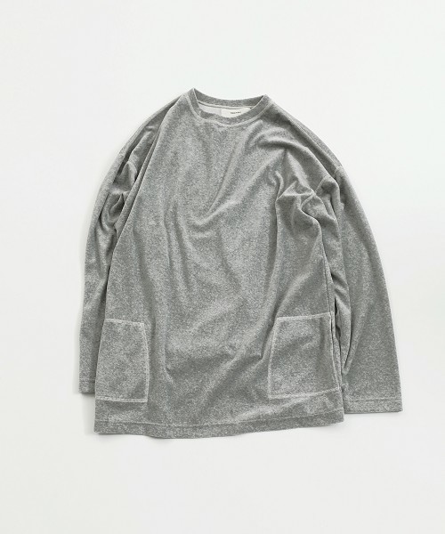 オーバーベロアプルオーバー Tシャツ/カットソー 