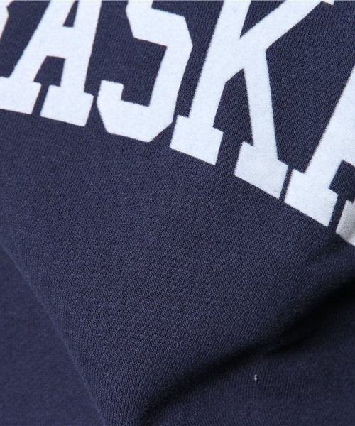 Another Edition（アナザーエディション）の「AE[A]ロゴSWEAT×BOR SK Ⅱ（ワンピース・レディース・グレー/ネイビー/ホワイト・フリー）」の6枚目の写真