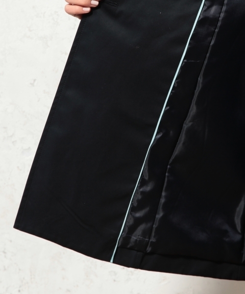 green label relaxing(グリーンレーベルリラクシング)の「◆GO GABA CHINFLAP トレンチコート(ライナーなし) GLH01 ◆(トレンチコート・レディース・ベージュ/ネイビー/ライトピンク・40/44/38/42/36/34)」の20枚目の写真