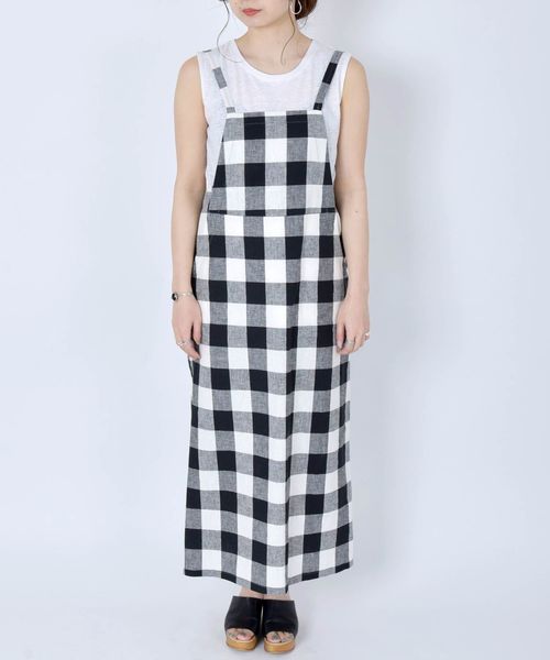 Khaju（カージュ）の「Khaju:ギンガムチェックワンピース（ワンピース
