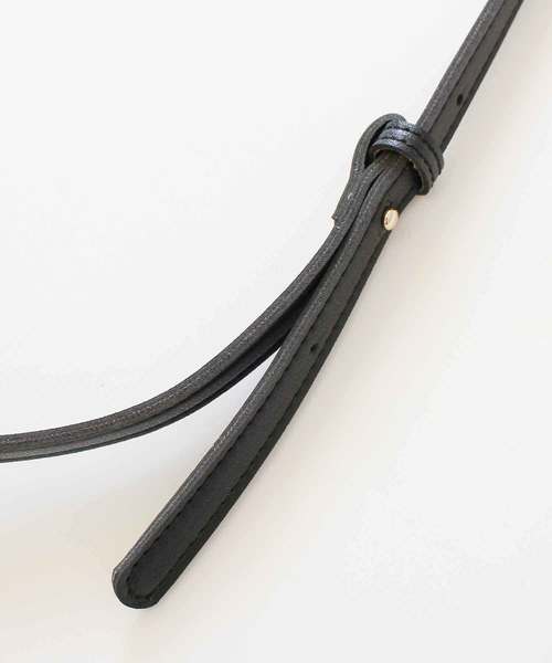 MODE ROBE(モードローブ)の「ラウンドショルダーバッグ(ショルダーバッグ・レディース・ブラック/ブラウン・FREE)」の9枚目の写真