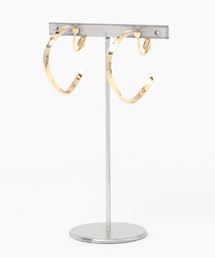 LOWRYS FARM | ヒネリフープイヤリング　840206(イヤリング)