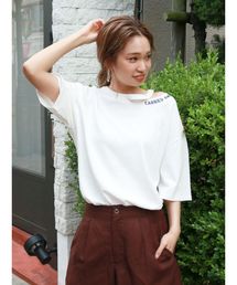 Ungrid | 襟プリントTee(Tシャツ/カットソー)