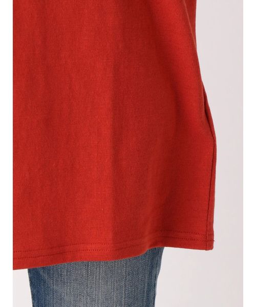 Ungrid（アングリッド）の「襟プリントTee（Tシャツ/カットソー・レディース・ブラック/オフホワイト/ダークオレンジ・FREE）」の15枚目の写真