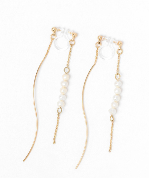 GLOBAL WORK（グローバルワーク）の「アソートノンホールイヤリング/843017（イヤリング・レディース・ホワイト/ライトグリーン/ホワイト系その他2/オレンジ系その他2/ゴールド/ホワイト系その他3/その他1/その他2/その他3/ホワイト系その他/オフホワイト・FREE）」の11枚目の写真