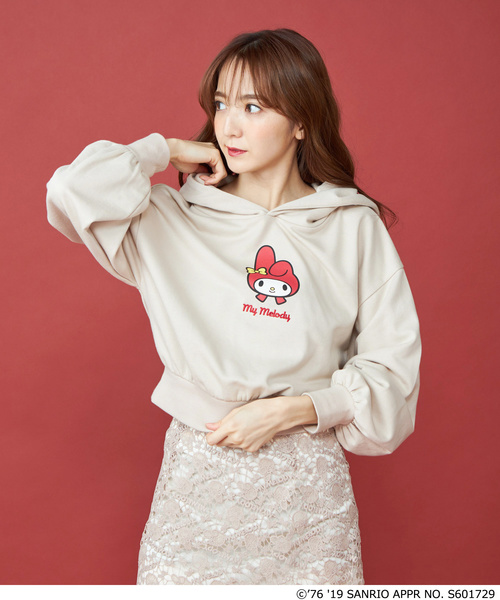 MIIA（ミーア）の「マイメロパーカー（サンリオコラボ）（パーカー