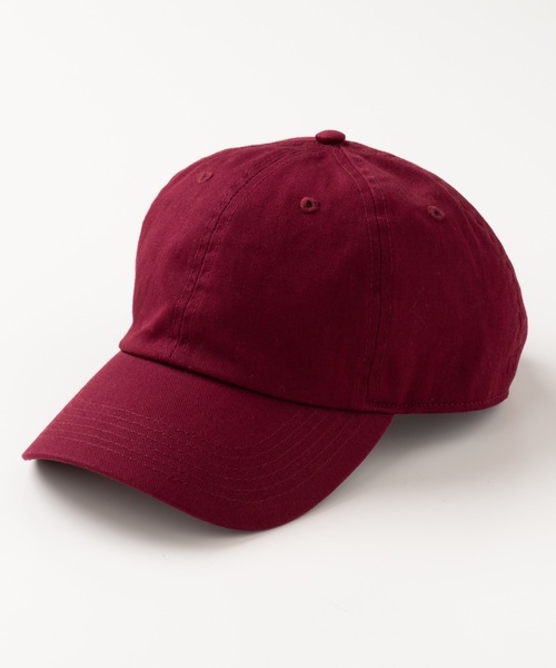 WEGO(ウィゴー)の「WEGO/プレーンローキャップ(キャップ・メンズ・ブラック/ワイン/ダークベージュ/ダークグレー・FREE)」の6枚目の写真