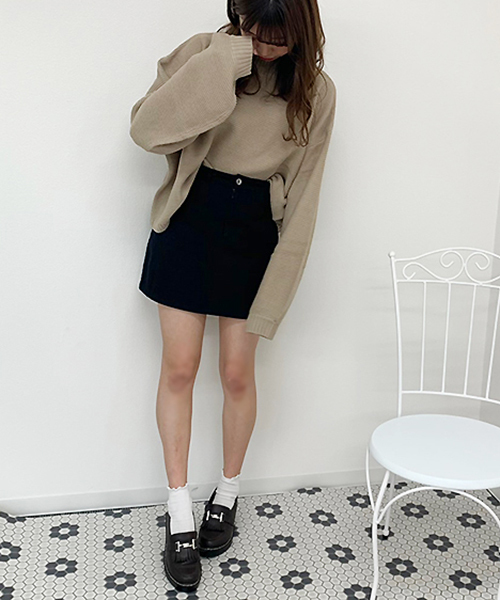 apres jour(アプレジュール)の「ガーター編み袖ボリュームニット【ZOZOTOWN限定アイテム】(ニット/セーター・レディース・ブラック/ベージュ/アイボリー/その他/ボルドー/モカ/ライトベージュ/ライトグリーン・フリー)」の17枚目の写真