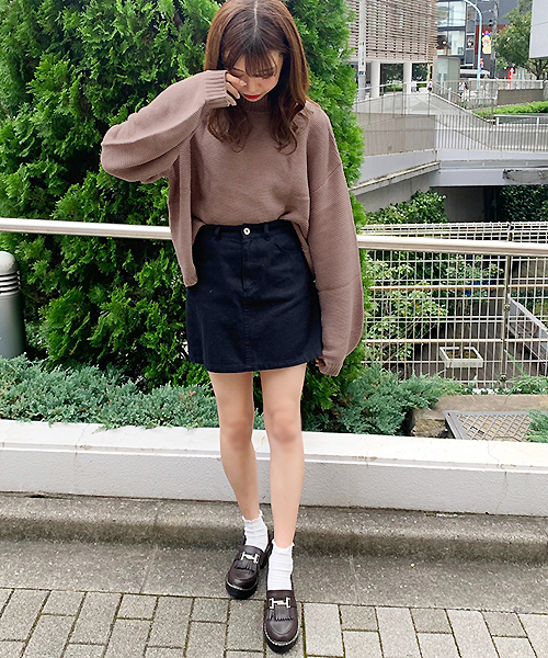 apres jour(アプレジュール)の「ガーター編み袖ボリュームニット【ZOZOTOWN限定アイテム】(ニット/セーター・レディース・ブラック/ベージュ/アイボリー/その他/ボルドー/モカ/ライトベージュ/ライトグリーン・フリー)」の21枚目の写真