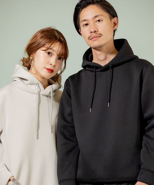 SHIPS（シップス）の「SC: バルキー ポンチ プルオーバー パーカー（パーカー・メンズ・ライトグレー/ブラック/ネイビー/カーキ/オフホワイト/アイボリー/ベビーピンク/ライトブルー/ライトホワイト・SMALL/MEDIUM/LARGE/X-LARGE）」の5枚目の写真