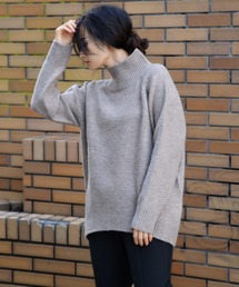 Ambre Neige | ハイネックニットプルオーバー(ニット/セーター)