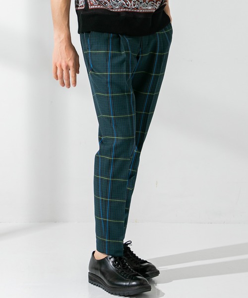 UNITED TOKYO（ユナイテッドトウキョウ）の「パターンサイドゴムサマースラックス（スラックス・メンズ・ベージュ/グレー/ライトグレー/グリーン/チャコールグレー/グレイッシュベージュ・1/2/4/3）」の6枚目の写真