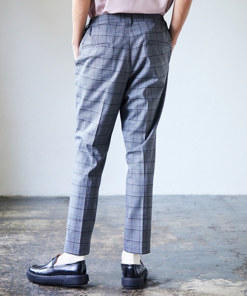 UNITED TOKYO（ユナイテッドトウキョウ）の「パターンサイドゴムサマースラックス（スラックス・メンズ・ベージュ/グレー/ライトグレー/グリーン/チャコールグレー/グレイッシュベージュ・1/2/4/3）」の9枚目の写真