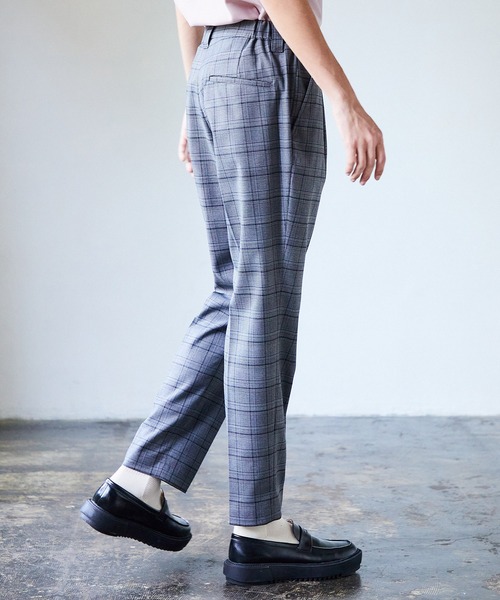 UNITED TOKYO（ユナイテッドトウキョウ）の「パターンサイドゴムサマースラックス（スラックス・メンズ・ベージュ/グレー/ライトグレー/グリーン/チャコールグレー/グレイッシュベージュ・1/2/4/3）」の11枚目の写真