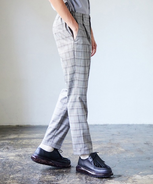 UNITED TOKYO（ユナイテッドトウキョウ）の「パターンサイドゴムサマースラックス（スラックス・メンズ・ベージュ/グレー/ライトグレー/グリーン/チャコールグレー/グレイッシュベージュ・1/2/4/3）」の15枚目の写真