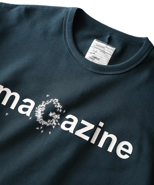 SHAREEF（シャリーフ）の「”MAGAZINE" S/S BIG T（Tシャツ/カットソー・メンズ・ベージュ/ダークグリーン/ブラック/トップグレー・2/3/1）」の11枚目の写真