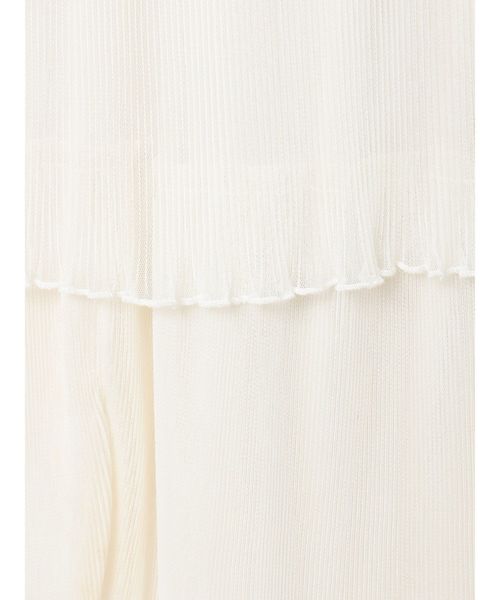 dazzlin（ダズリン）の「ファインプリーツチュールスカート（スカート・レディース・オフホワイト/ミント/モカ・FREE）」の21枚目の写真