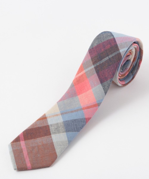 Quit Running（クイトランニング）の「チェック タータン柄 コットンネクタイ ナロータイ（ネクタイ・メンズ・ブラック/オレンジ/ホワイト×グレー/ライトインディゴブルー/コバルトブルー/ブラウン系その他4/ブルー系その他5/レッド系その他5/その他1/ブラウン系その他/レッド系その他/ブラック系その他3/ブルー系その他2/レッド系その他3/ライトグレー/レッド/マルチ/スカイブルー/イエロー/マスタード/その他3/グリーン系その他/マルーン/ブラウン系その他3/ブルー系その他4/ホワイト×レッド/ブラック系その他/イエロー系その他/ダークネイビー/グリーン系その他2/イエロー系その他2/ベージュ/ライトグリーン/ベージュ×ブラック/ネイビー×ホワイト/ダークブラウン/グリーン/モカ/ホワイト系その他/キャメル/ライトベージュ/ブラウン系その他6/ブルー系その他7/その他2/ナチュラル/ブルーグリーン/ブラウン系その他2/ブルー系その他3/レッド系その他4/ライトブルー/オリーブ/ダークインディゴブルー/レッド系その他6/ダークグリーン/ブルー/クリアブルー/オートミール/ブルー系その他/ワイン/ブラウン系その他5/ブルー系その他6/ホワイト×ブルー/グレー系その他/バーガンディー/ブラック系その他2/グリーン系その他3/レッド系その他2/ブラウン/ライトブラウン/ダークブルー/オフホワイト/レッド系その他7/ネイビー/グリーン系その他4/ネイビー系1・FREE）」の18枚目の写真