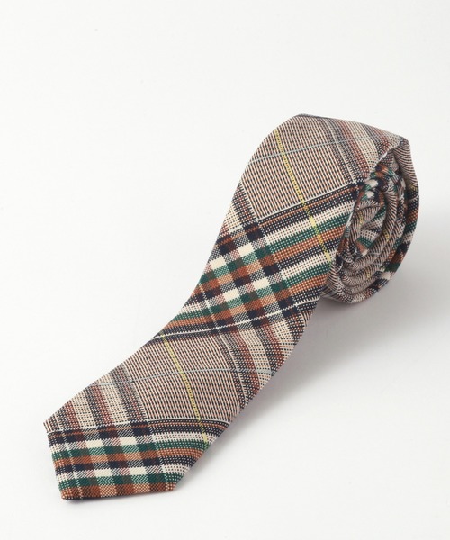Quit Running（クイトランニング）の「チェック タータン柄 コットンネクタイ ナロータイ（ネクタイ・メンズ・ブラック/オレンジ/ホワイト×グレー/ライトインディゴブルー/コバルトブルー/ブラウン系その他4/ブルー系その他5/レッド系その他5/その他1/ブラウン系その他/レッド系その他/ブラック系その他3/ブルー系その他2/レッド系その他3/ライトグレー/レッド/マルチ/スカイブルー/イエロー/マスタード/その他3/グリーン系その他/マルーン/ブラウン系その他3/ブルー系その他4/ホワイト×レッド/ブラック系その他/イエロー系その他/ダークネイビー/グリーン系その他2/イエロー系その他2/ベージュ/ライトグリーン/ベージュ×ブラック/ネイビー×ホワイト/ダークブラウン/グリーン/モカ/ホワイト系その他/キャメル/ライトベージュ/ブラウン系その他6/ブルー系その他7/その他2/ナチュラル/ブルーグリーン/ブラウン系その他2/ブルー系その他3/レッド系その他4/ライトブルー/オリーブ/ダークインディゴブルー/レッド系その他6/ダークグリーン/ブルー/クリアブルー/オートミール/ブルー系その他/ワイン/ブラウン系その他5/ブルー系その他6/ホワイト×ブルー/グレー系その他/バーガンディー/ブラック系その他2/グリーン系その他3/レッド系その他2/ブラウン/ライトブラウン/ダークブルー/オフホワイト/レッド系その他7/ネイビー/グリーン系その他4/ネイビー系1・FREE）」の21枚目の写真