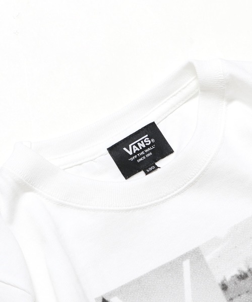 VANS（バンズ）の「VANS/ヴァンズ California  Photo Boys SS TEE 半袖Tシャツ（Tシャツ/カットソー・キッズ・ホワイト/ホワイト系その他・110/130/150）」の4枚目の写真
