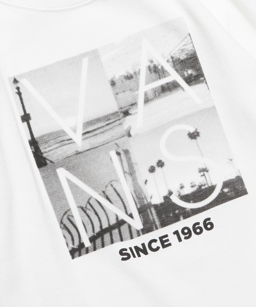 VANS（バンズ）の「VANS/ヴァンズ California  Photo Boys SS TEE 半袖Tシャツ（Tシャツ/カットソー・キッズ・ホワイト/ホワイト系その他・110/130/150）」の3枚目の写真
