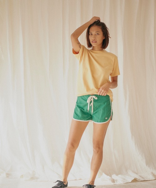 Ocean Pacific(オーシャンパシフィック)の「【OP/オーピー】レディース 半袖 ロゴTシャツ サーフ シンプル(Tシャツ/カットソー・レディース・ブラック/ホワイト/イエロー・FREE)」の5枚目の写真