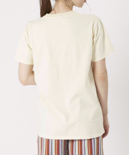 Ocean Pacific(オーシャンパシフィック)の「【OP/オーピー】レディース 半袖 ロゴTシャツ サーフ シンプル(Tシャツ/カットソー・レディース・ブラック/ホワイト/イエロー・FREE)」の8枚目の写真