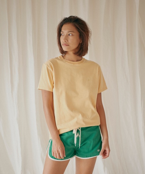 Ocean Pacific(オーシャンパシフィック)の「【OP/オーピー】レディース 半袖 ロゴTシャツ サーフ シンプル(Tシャツ/カットソー・レディース・ブラック/ホワイト/イエロー・FREE)」の12枚目の写真