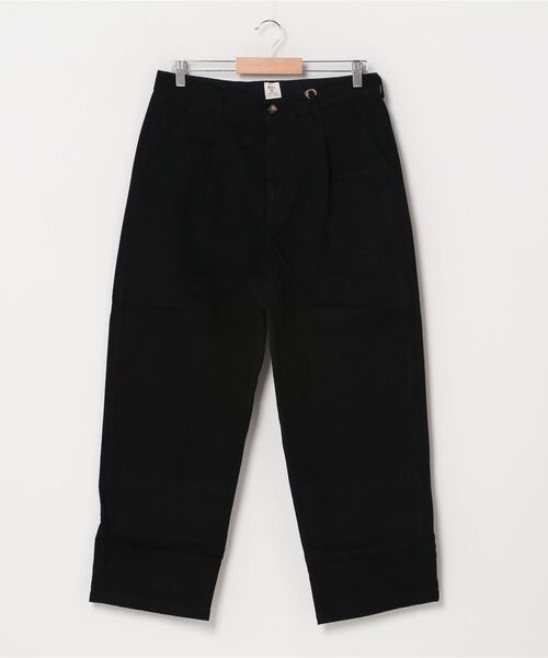 Revo.（レボ）の「【Revo.】スラブツイル ワイドパンツ/メンズ（その他パンツ・メンズ・ブラック/アイボリー/ベージュ・M/L）」の3枚目の写真