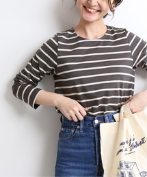 SLOBE IENA | バスクコンパクトプルオーバー【手洗い可能】◆(Tシャツ/カットソー)