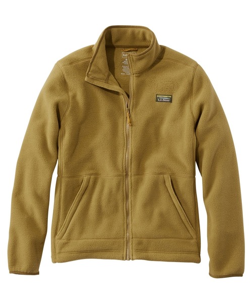 L.L.Bean（エルエルビーン）の「マウンテン・クラシック・フリース・ジャケット 米国フィット・レギュラー（その他アウター・メンズ・ブラック/ブラウン/ネイビー/ヘザーチャコール/オレンジ/ブルー/グリーン/サファリグリーン/ダークオレンジ・MEDIUM/LARGE/SMALL/X-LARGE）」の3枚目の写真