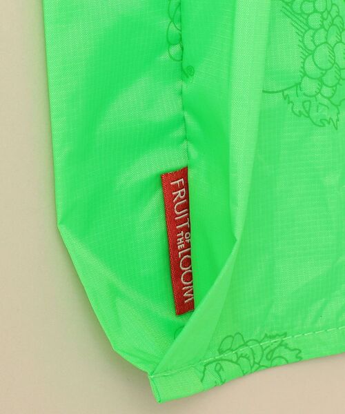 FRUIT OF THE LOOM(フルーツオブザルーム)の「FRUIT OF THE LOOM: パッカブル ナイロン ショップ バッグ (エコバッグ)(エコバッグ/サブバッグ・メンズ・ネイビー/パープル/ダークグレー/レッド/ライトグリーン/ホワイト・ONE SIZE)」の10枚目の写真