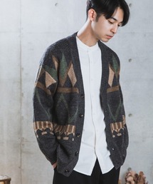 rehacer | rehacer : Folk Pattern Cardigan / フォルク パターン カーディガン(カーディガン/ボレロ)