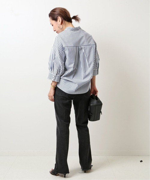 パンツ Spick &Span 5 1/2 BEAUTY-LINE SLIT DENIM Spick&Span 5 1/2 BEAUTY LINE SLIT DENIM