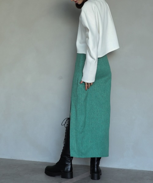 VIVIAN（ヴィヴィアン）の「厚底レースアップロングブーツ（ブーツ・レディース・ブラック・LL/M/L）」の22枚目の写真