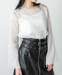RASVOA | 【セット商品】シアートップスキャミセット(Tシャツ/カットソー)