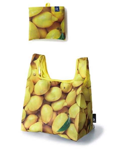 ROOTOTE（ルートート）の「ルートート/折りたたみ可能 コンパクト エコバッグ ルーショッパー ミッド-Lifty(リフティ)-フォト-A（エコバッグ/サブバッグ・レディース・パープル系その他2/イエロー系その他3/グリーン系その他/スカイブルー・FREE）」の4枚目の写真