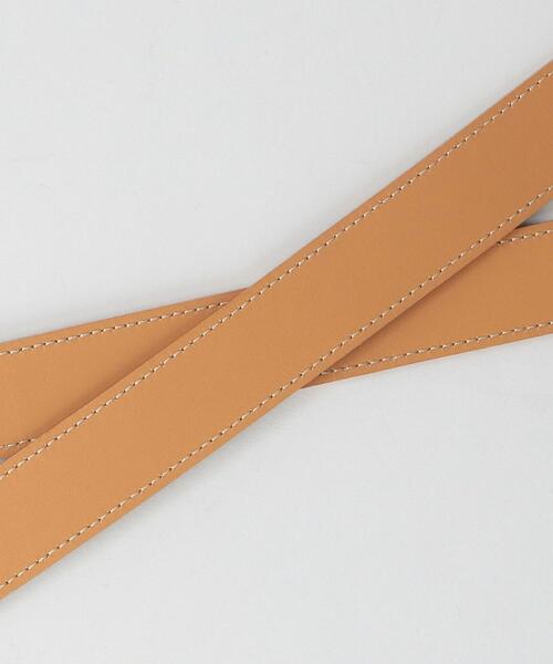 ITTI（イッチ）の「【別注】＜itti（イッチ）＞ HOLELESS BELT/ベルト（ベルト・メンズ・ブラック/ブラウン・FREE）」の5枚目の写真