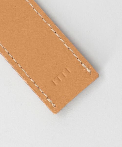 ITTI（イッチ）の「【別注】＜itti（イッチ）＞ HOLELESS BELT/ベルト（ベルト・メンズ・ブラック/ブラウン・FREE）」の6枚目の写真