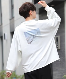 anown | バルーンスリーブプリントロンT【ファッションインフルエンサー じーの×anown 限定コラボ】(Tシャツ/カットソー)