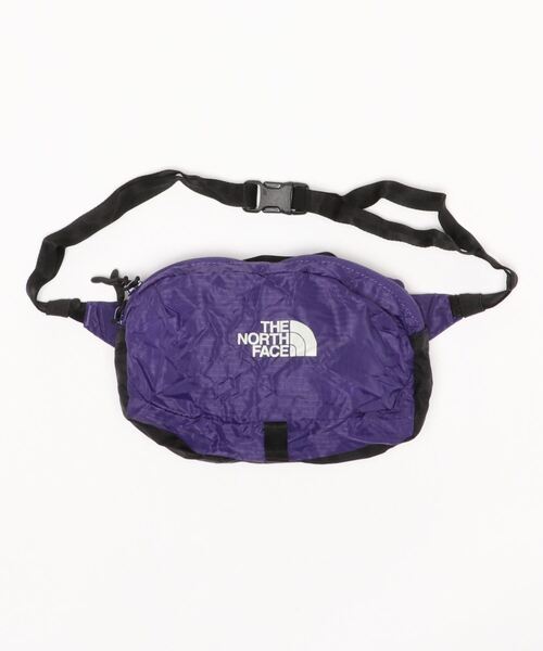 THE NORTH FACE（ザノースフェイス）の「【THE NORTH FACE / ザ ノースフェイス】FLYWEIGHT HIP POUCH（ショルダーバッグ・メンズ・ブラック/パープル/ブルー・FREE）」の3枚目の写真