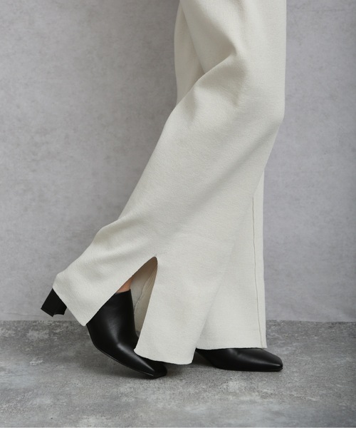 ap retro（アプレトロ）の「センタータックスリットニットパンツ【ZOZO限定アイテム】（その他パンツ・レディース・ブラック/ベージュ/ライトグリーン/アイボリー・FREE）」の16枚目の写真