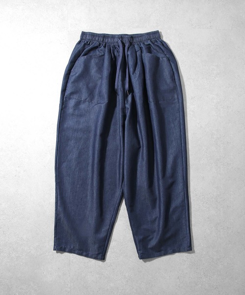 ZIP FIVE（ジップファイブ）の「【ZIP FIVE】極太バルーンワイドイージーパンツ【サイズフリー】（その他パンツ・メンズ・ブラック/ベージュ/パープル/ネイビー/ブラウン/カーキ/ブルー/グリーン/アイボリー/ライトベージュ/ブルー系・FREE）」の19枚目の写真