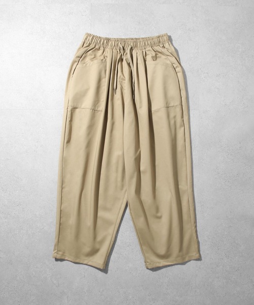 ZIP FIVE（ジップファイブ）の「【ZIP FIVE】極太バルーンワイドイージーパンツ【サイズフリー】（その他パンツ・メンズ・ブラック/ベージュ/パープル/ネイビー/ブラウン/カーキ/ブルー/グリーン/アイボリー/ライトベージュ/ブルー系・FREE）」の22枚目の写真