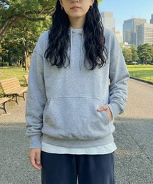 【Cross＆Stitch】レギュラーウェイトスウェット プルオーバーパーカー 10オンス 裏毛 裏パイル オーバーサイズ フーディー  SP2250