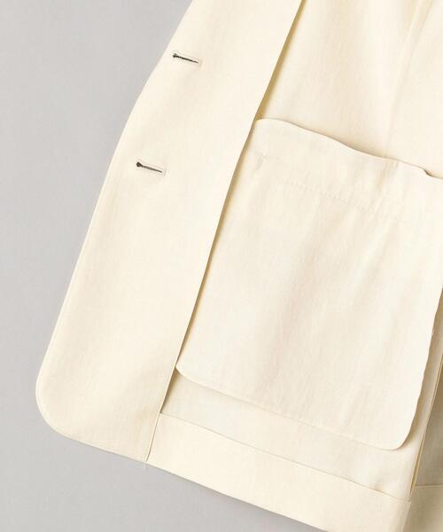 BEAUTY&YOUTH UNITED ARROWS（ビューティーアンドユースユナイテッドアローズ）の「BY ツイルテーラードジャケット（テーラードジャケット・レディース・ライラック/クリーム・SMALL/MEDIUM）」の7枚目の写真